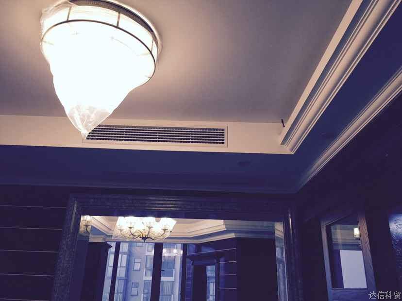 长沙湘江世纪城三菱电机家用中央空调交付使用 长沙湘江世纪城三菱电机家用中央空调交付使用